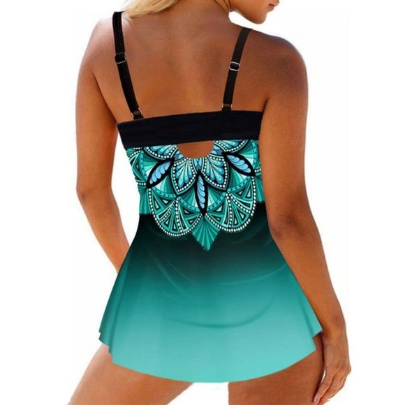 COPY - 2 Piece Bathing Suits For Women, Trendy Set J - Picture 2 of 7